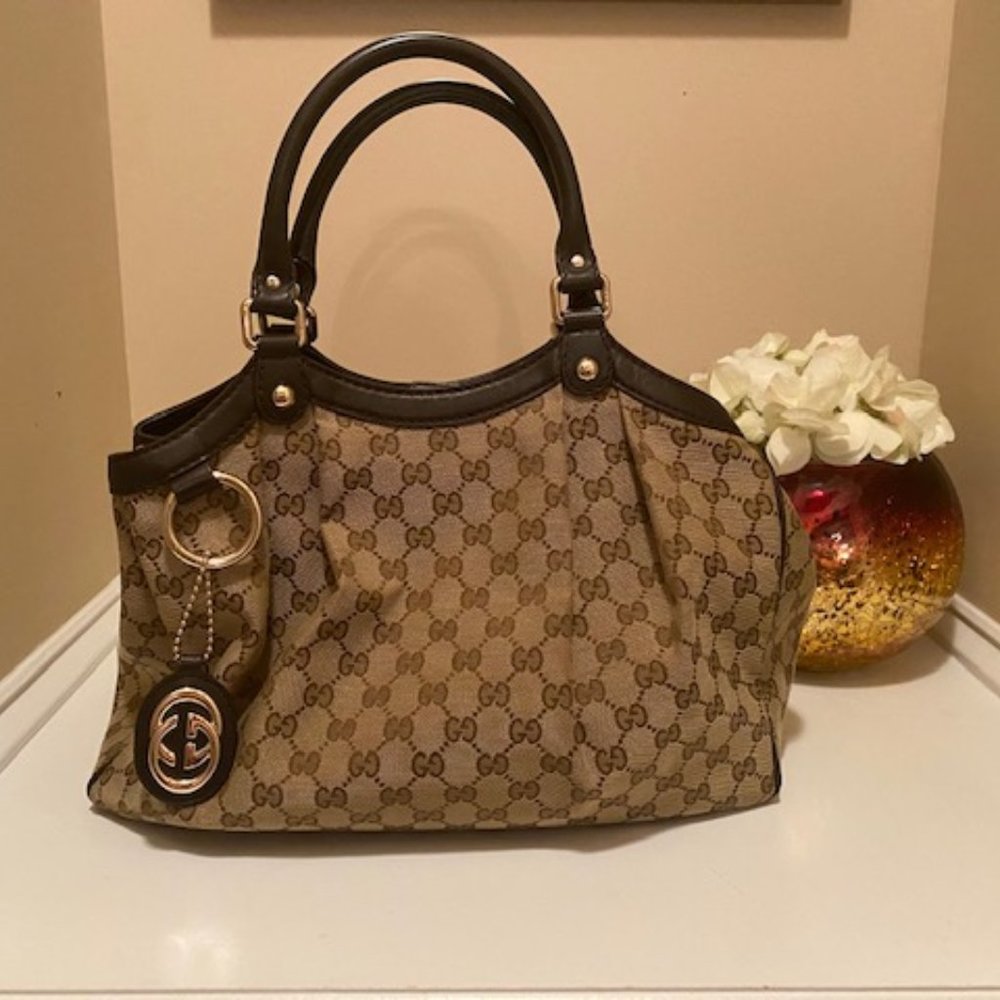 SOLD - Gucci GG Sukey Tote